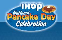 Free Pancakes at IHOP 2/24