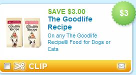 The Goodlife Cat Food $0.99 after coupon