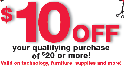 Office Depot: $10 off $20 Purchase Coupon - Common Sense With Money