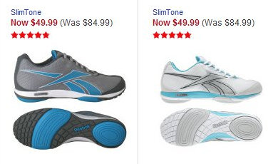 Reebok SlimTone Shoes for $25 Shipped