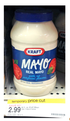 Target: Kraft Mayo only $1.99