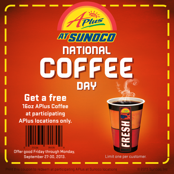 FREEbies on National Coffee Day