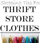 Shopping Tips For Thrift Store Clothes - Common Sense With Money