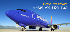 southwest airlines $59 special