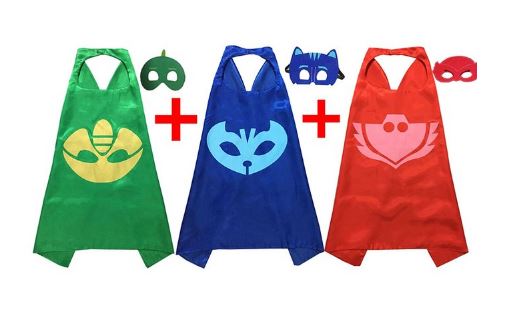 PJ Masks Costumes for Kids (Set of 3) Only $8.35 Shipped!