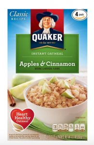 Get Two Quaker Apples & Cinnamon 10-Count Boxes 4-Count For Just $8.16 Shipped! Just $0.10 per Packet Of Oatmeal!