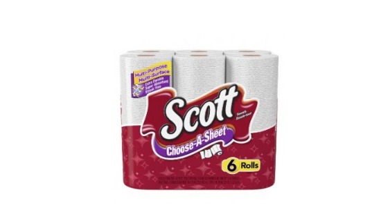 Scott Paper Towels (6 ct) Only $2.99 at Walgreens!