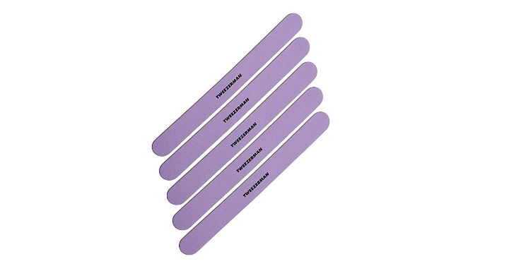 Tweezerman Nail File Collection Pack (5 Count) Only $2.65! Stocking Stuffer Idea!