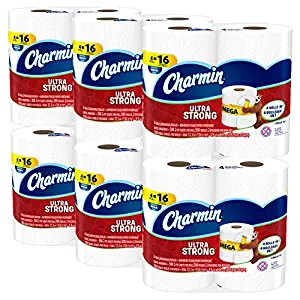Charmin Ultra Strong Toilet Paper – Mega Roll – 24 Count Only $20.65!