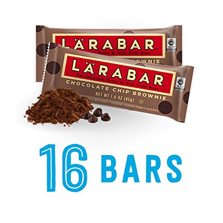 Larabar Gluten Free Bar (Chocolate Chip Brownie) 16 Count Only $12.41 Shipped!