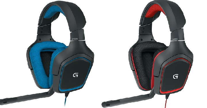 Logitech Over-the-Ear Gaming Headsets Only $34.99! (Reg. $59.99)