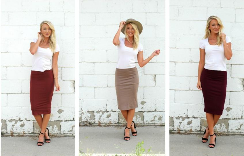 Pencil Skirts Only $8.99 Each!