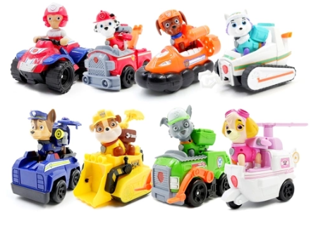 Paw Patrol Racer Figure and Vehicle Just $7.99!