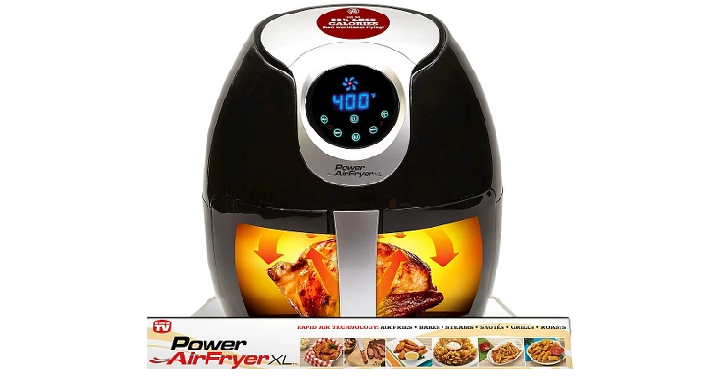 As Seen on TV 2.4qt Power AirFryer XL Only $59.99 Shipped! (Reg. $100) Great Reviews!