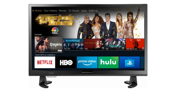 Insignia 24” LED 720p Smart HDTV – Fire TV Edition – Just $99.99! Save $50 PLUS GET Free 30 days of Sling TV!