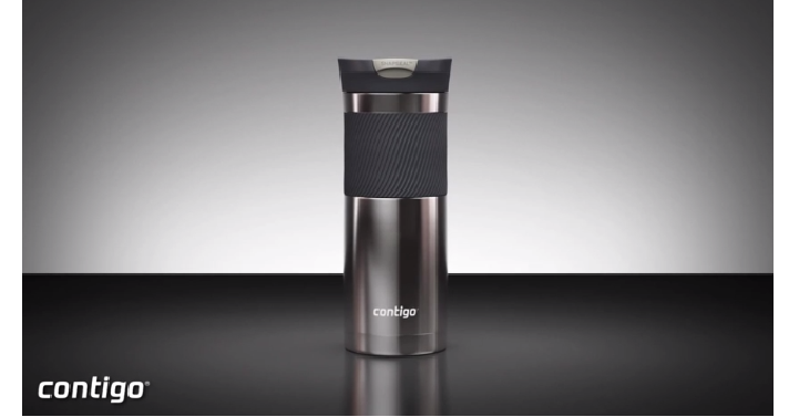 Contigo SNAPSEAL Byron Stainless Steel Travel Mug, 24 oz. Only $8.99! (Reg. $15)