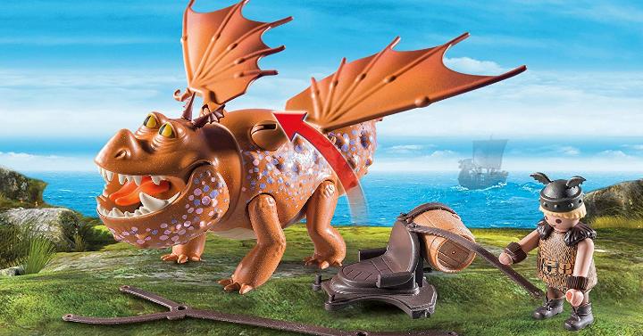 Playmobil How to Train Your Dragon Fishlegs + Meatlug – Only $14.85!