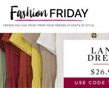 Fashion Friday at Cents of Style! CUTE Fall Dress – Just $26.95! Plus FREE shipping!
