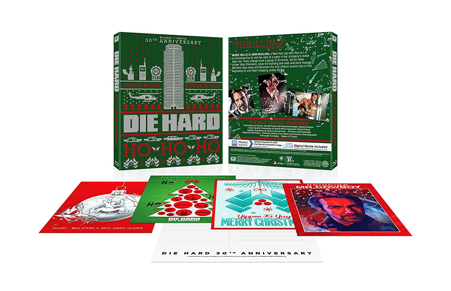 Speak or die. Die hard Christmas movie. Xmas Eve its die hard.