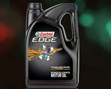 Castrol EDGE 5W-30 Advanced Full Synthetic Motor Oil, 5 Quart Only $16.55 Shipped! (Reg. $25)