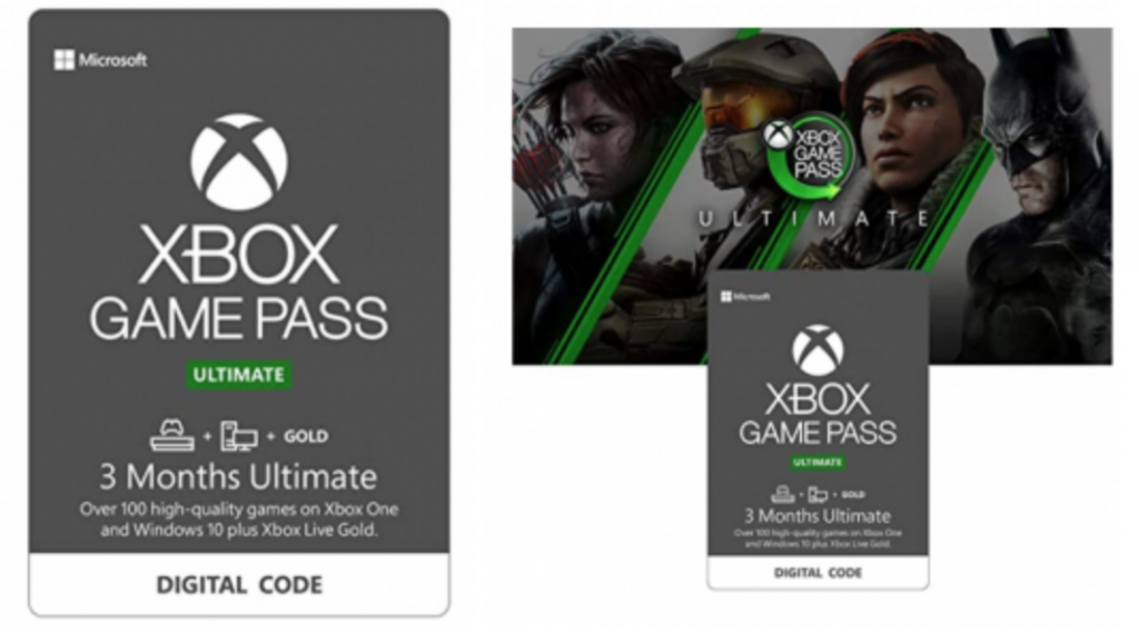 cost of one month of xbox game pass