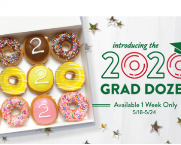 Free Krispy Kreme Donuts for Grads on May 19th!