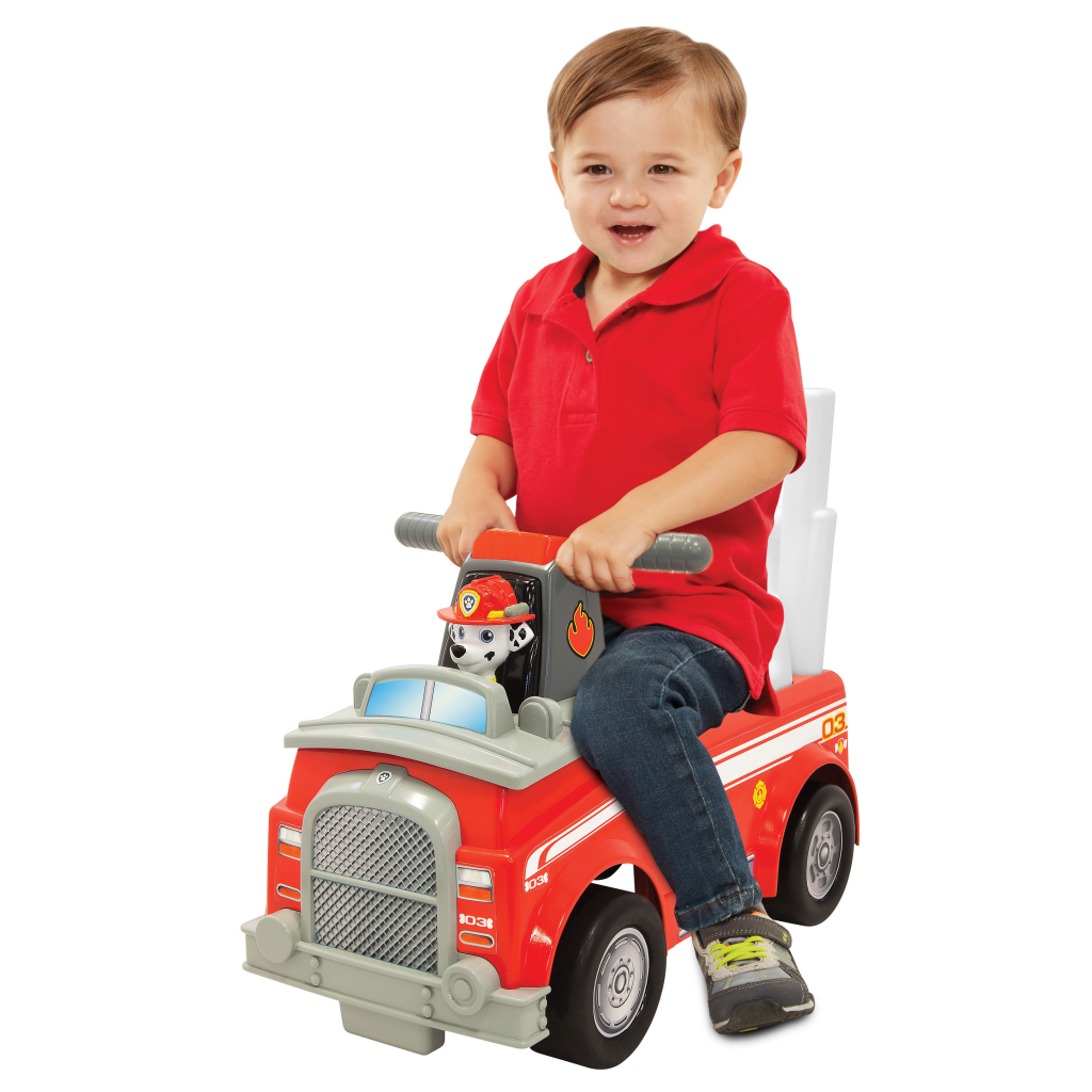 Paw Patrol Marshal Fire Truck Ride-On with Sound Only $19.97! - Common