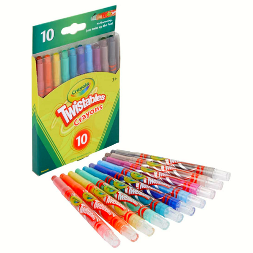 Crayola Twistables Crayons Coloring Set – 10 Count Only $1.97