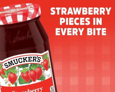 Smucker’s Strawberry Preserves, 12 Ounces (Pack of 6) – Only $13.40!
