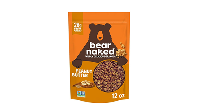 Bear Naked Granola Cereal, Peanut Butter – 3 Bags – Just $7.78 