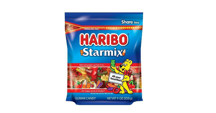 HARIBO Starmix Gummi Candy – 9 oz Reasealable Stand Up Bag – Just $2.13 ...