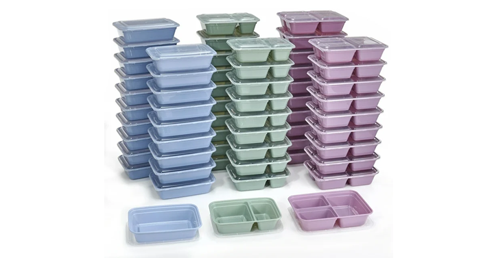 Mainstays 120 Piece Meal Prep Food Storage Containers – Just $13.90 ...