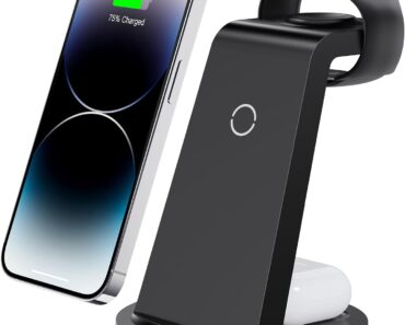 Wireless Charger for Apple Devices – Only $12.34! Prime Member Exclusive!