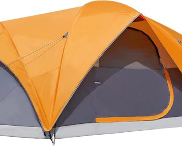 Amazon Basics Dome Camping Tent With Rainfly and Carry Bag – Only $67.80!