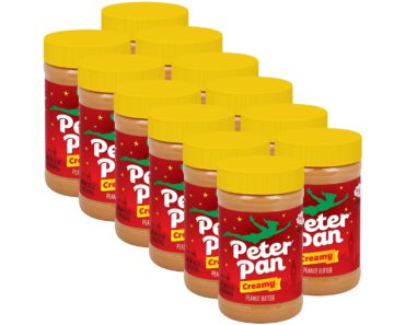 Peter Pan Creamy Peanut Butter (Pack of 12) – Only $28.42!