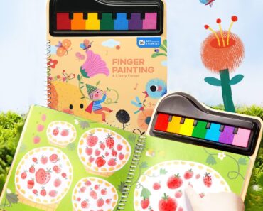 Jar Melo Fingerprint Coloring Book – Only $7.99!
