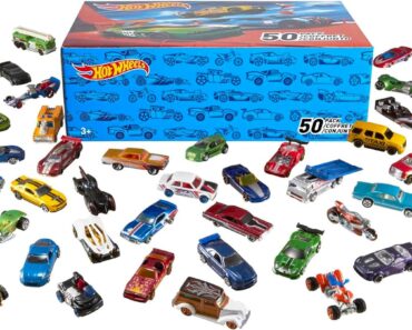 Hot Wheels Set of 50 Toy Trucks & Cars – Only $43.72!