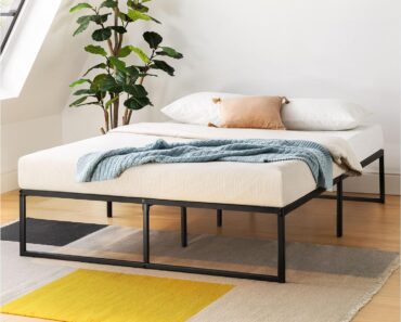 Mellow MYLA 14 Inch Metal Platform Queen Bed Frame – Only $55!