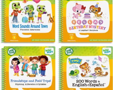 LeapFrog LeapStart Get Ready for Reading 4-Pack Book Set – Only $15.55!