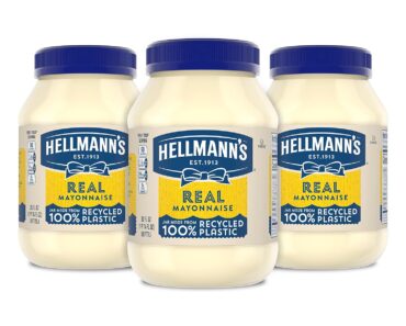 Hellmann’s Real Mayonnaise (Pack of 3) – Only $9.74!