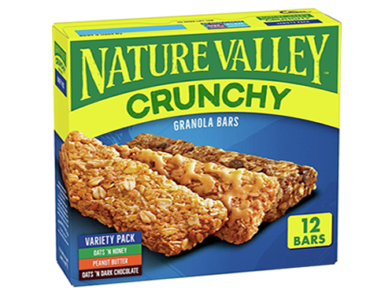 Nature Valley Crunchy Granola Bars, Variety Pack, 12 bars – Just $2.39!