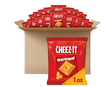 Cheez-It Baked Snack Cheese Crackers, 40 Bags – Just $16.76!