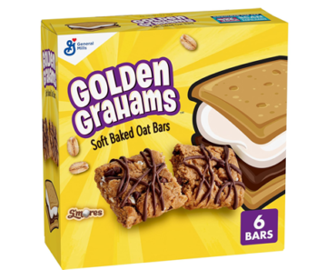 Golden Grahams S’mores Soft Baked Oat Bars – 6 count – Just $1.60!