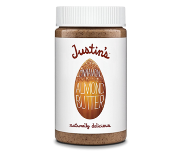 Justin’s Cinnamon Almond Butter, No Stir, Gluten-free, Non-GMO, 16 Ounce Jar – Just $5.25!