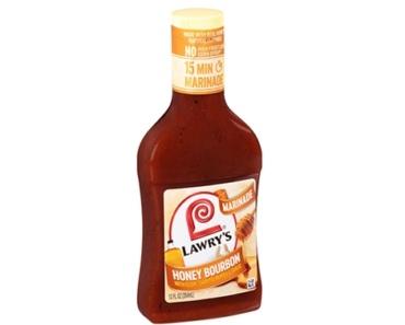 Lawry’s Honey Bourbon with Clove, Chipotle Pepper & Garlic Marinade, 12 fl oz – Just $7.71 for 5! $5.00 off 5 Items Promo!