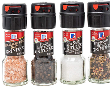 McCormick Salt & Pepper Grinder Variety Pack – Just $7.45!