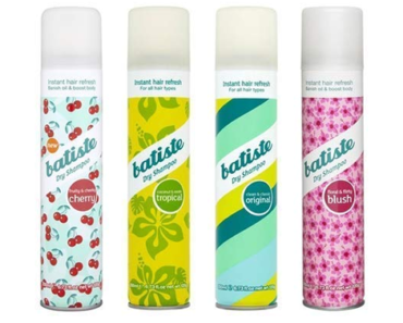 Batiste Dry Shampoo Spray – 4 Piece 6.73oz Variety Pack – Just $19.00!