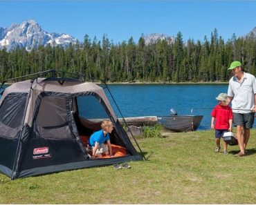Coleman 4-Person Cabin Camping Tent with Instant Setup – Only $89!