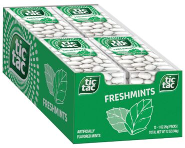 Tic Tac Freshmint Breath Mints, Bulk 12 Pack – Only $9.76!