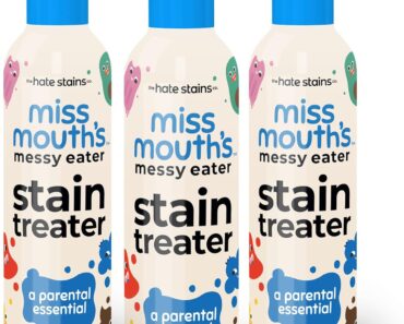 Miss Mouth’s Messy Eater Stain Treater Spray (Pack of 3) – Only $12.79!